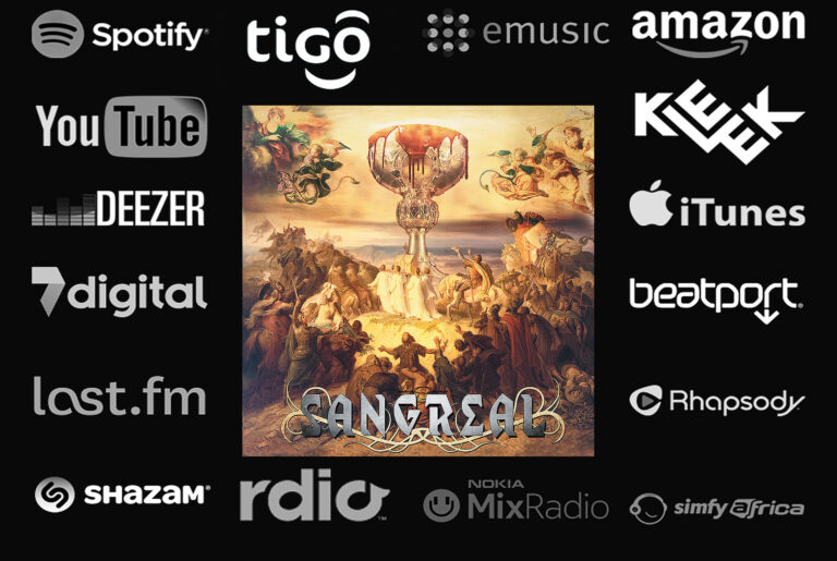 Sangreal on Digital Stores